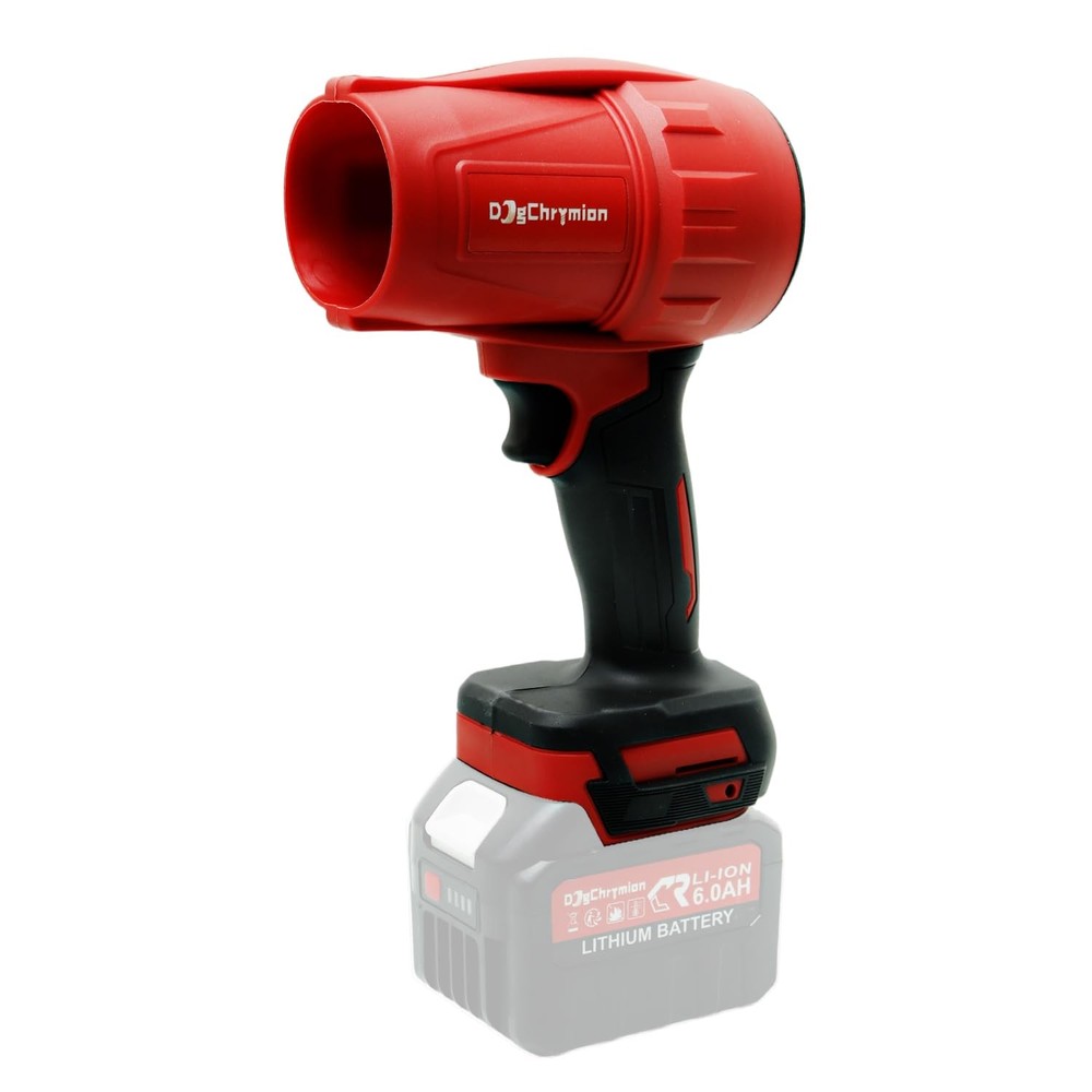 Lightweight Cordless Air Blower Bare Tool Compatible with Makita 18V Red