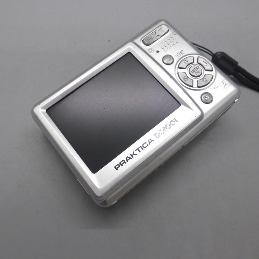 Praktica DC9001 9.0MP Compact Digital Camera Silver Tested