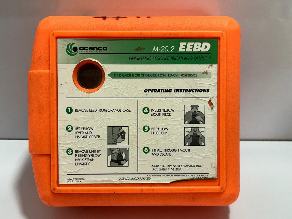 OCEANCO EEBD BREATHING DEVICE M-20.2 (LIFE DATE 2028)