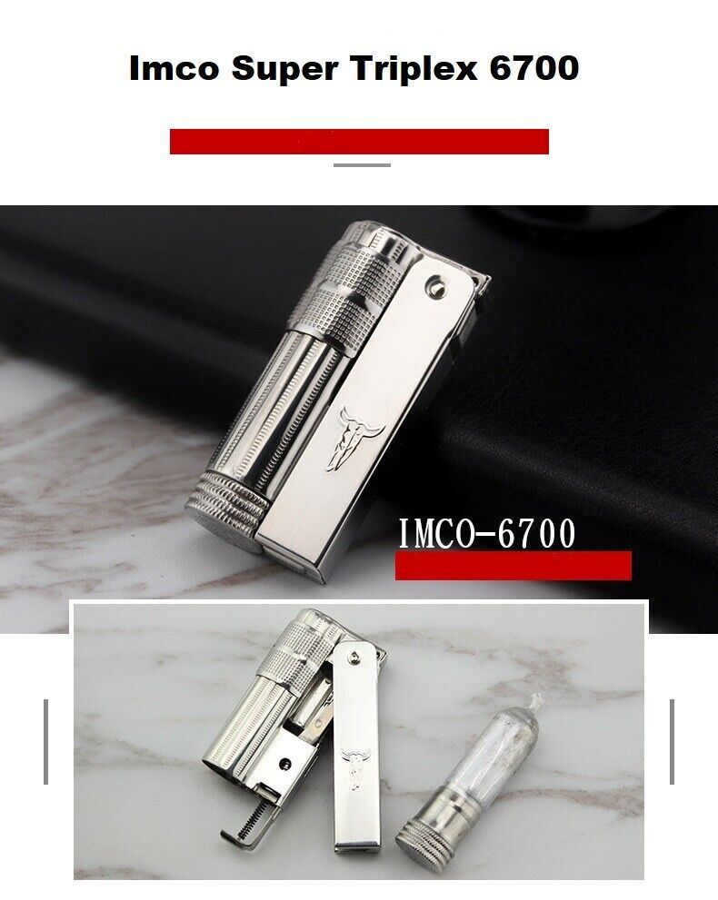 Imco Super Triplex 6700, new, nice pattern with bull skull, Windmill edition,