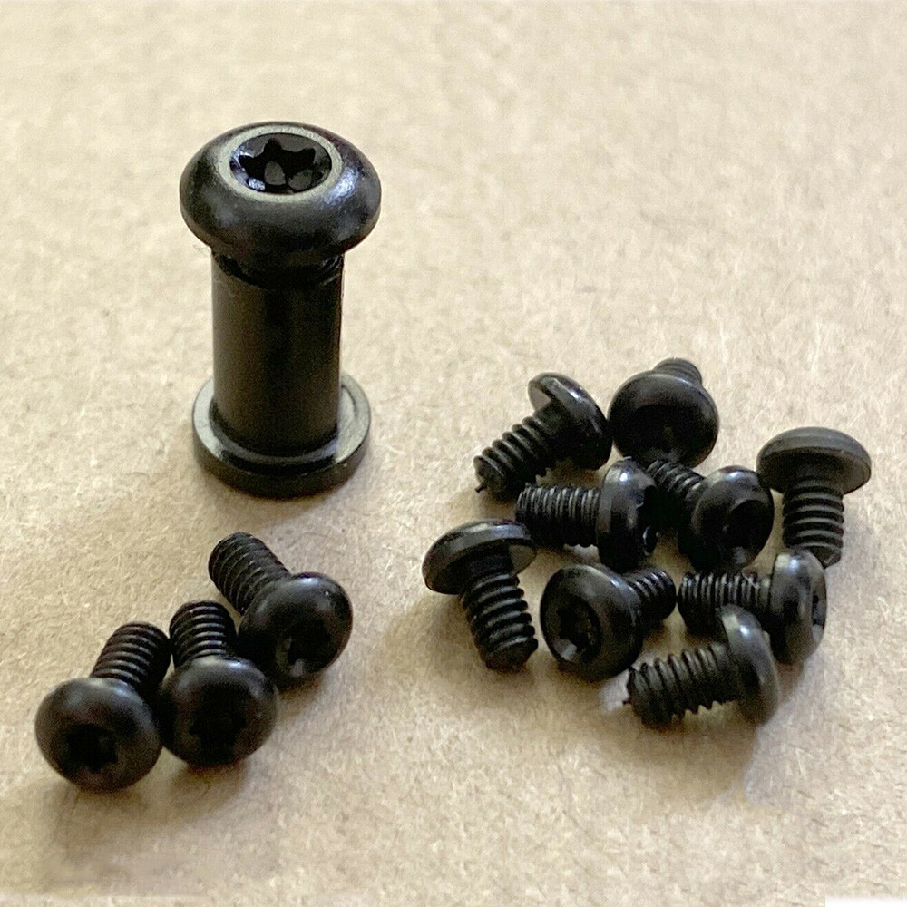 Anodized Black Titanium Screw & Pivot Set For Benchmade 940 Osborne