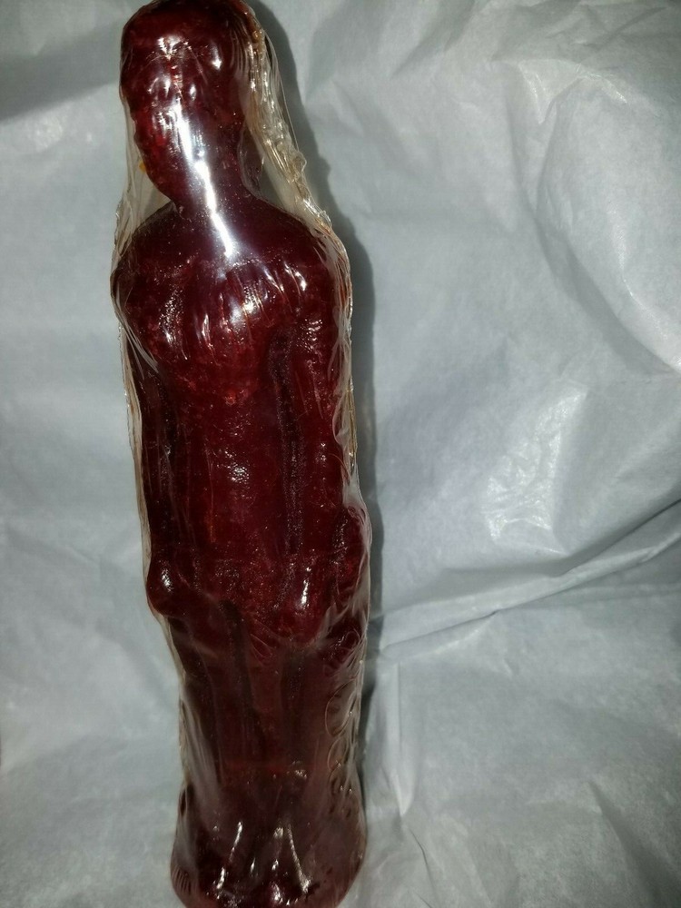 Brown Male Human Image 7" Candle