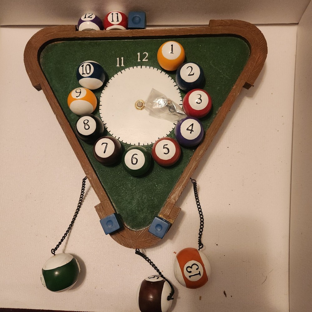 Billard Pool Ball Wall Clock