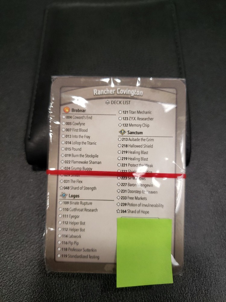 Unscanned Keyforge Deck. Shards! X2 Helper Bot, Doorstep To Heaven