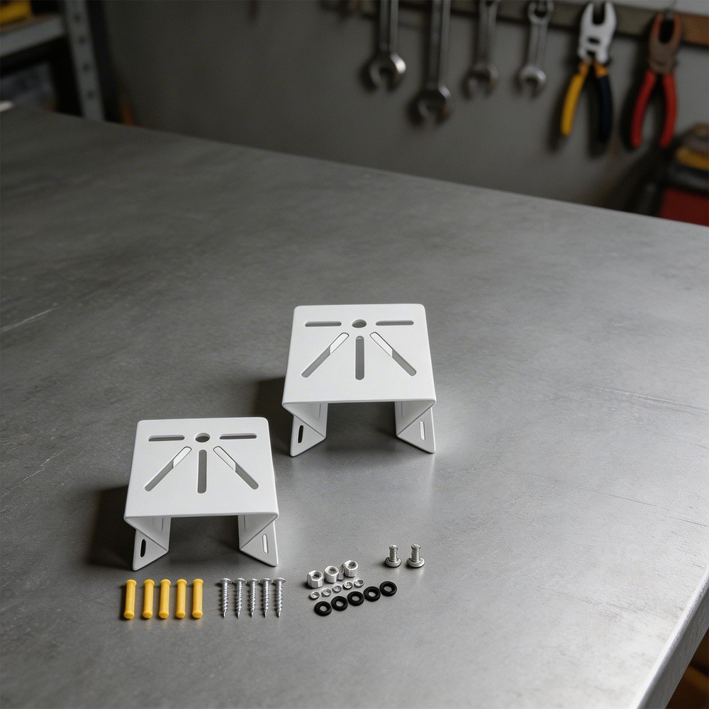 CCTV Wall Corner Bracket for Surveillance Camera Installation - Sturdy Design