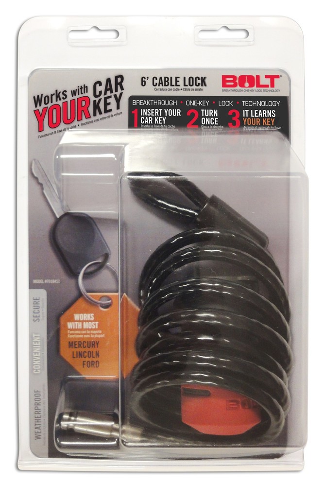 Bolt Lock 7018451 6' Cable Lock for FORD