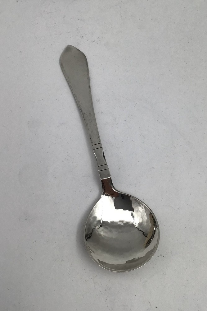 Georg Jensen Sterling Silver Continental Bouillon Spoon No. 53