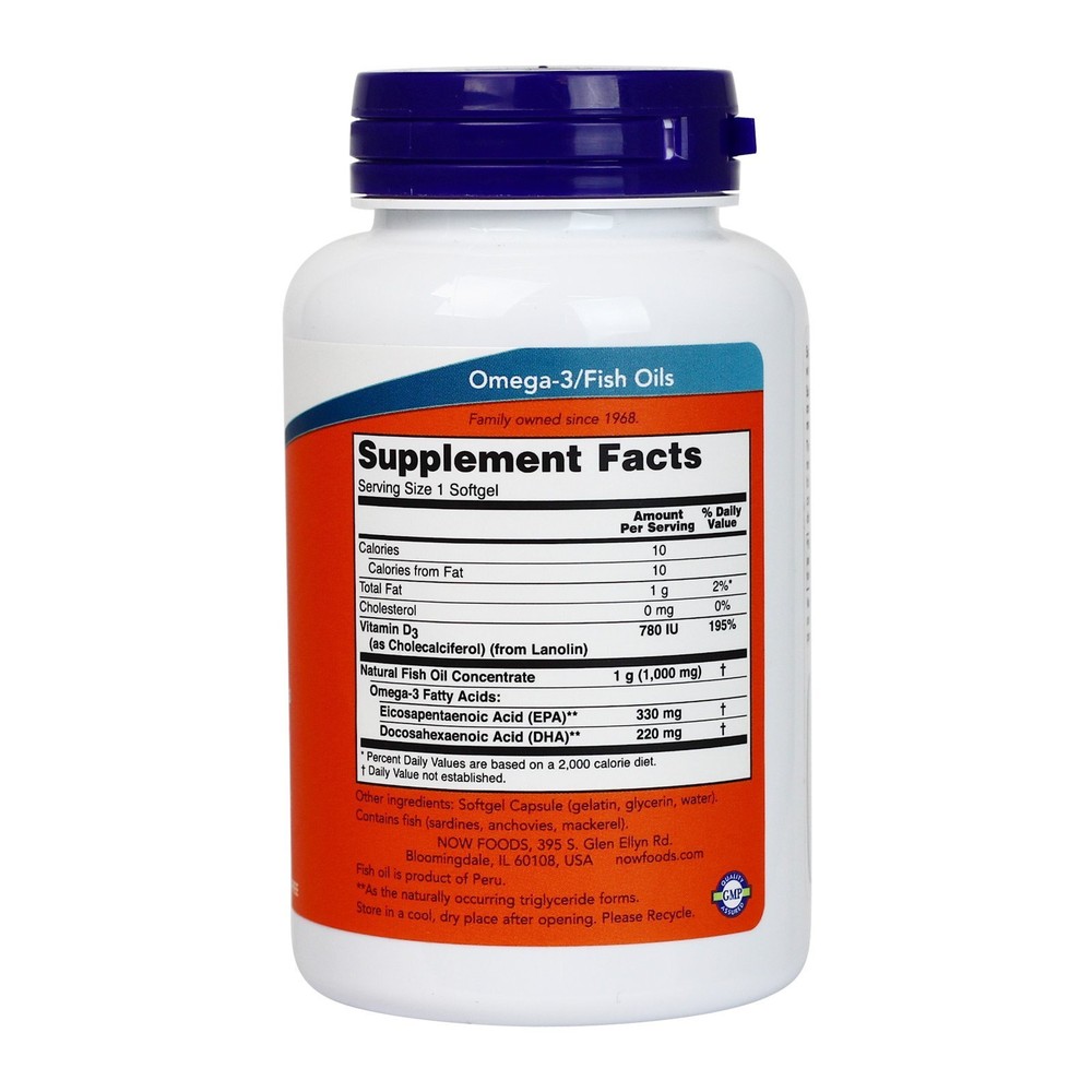 NOW FOODS Tri-3D Omega 90 Softgels