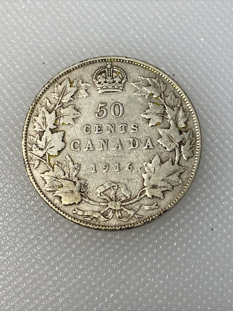 1916 canada 50 cents S1