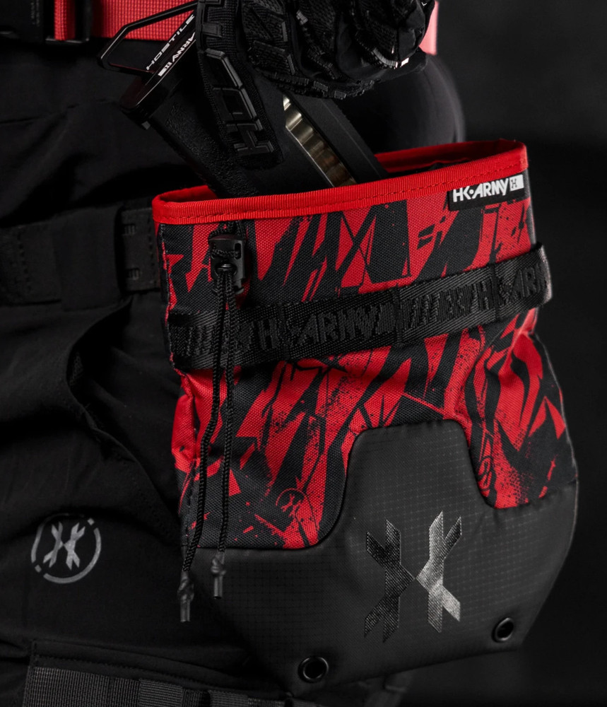 NEW HK ARMY Hostile EVAC Dump Pouch - Red - Airsoft Paintball