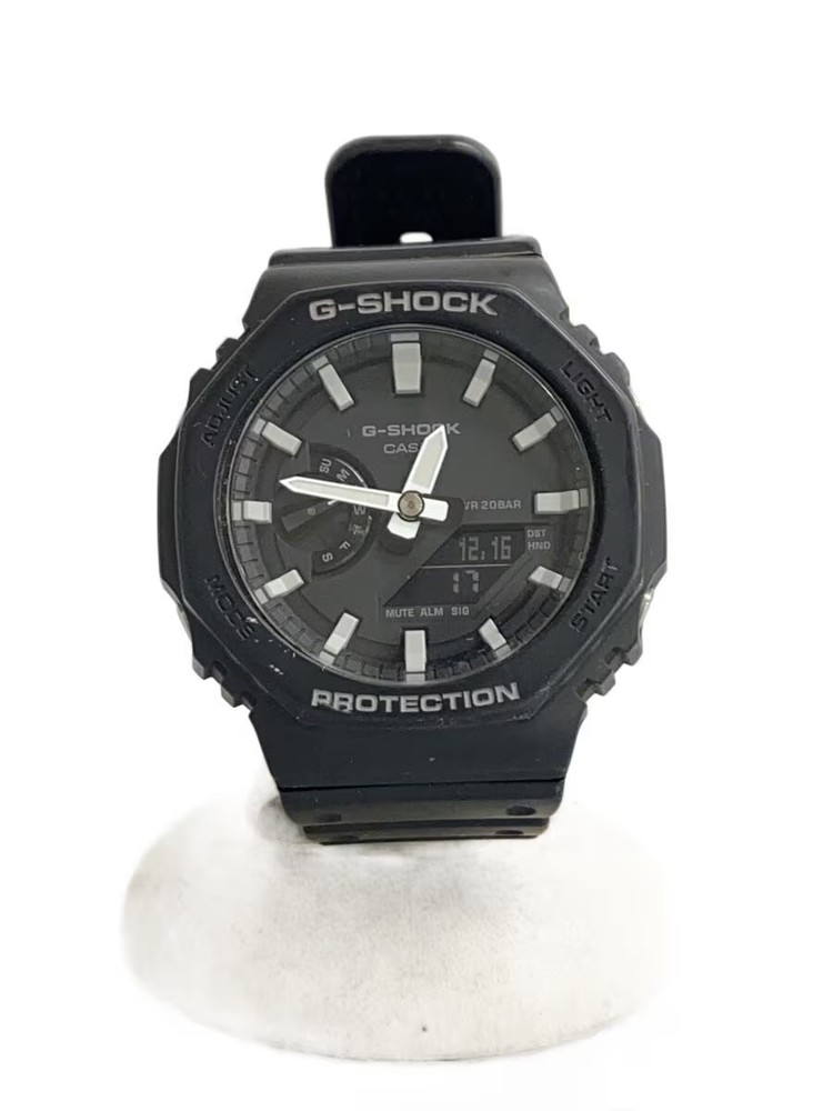 CASIO Quartz Wristwatch G SHOCK Digital Analog BLK BLK