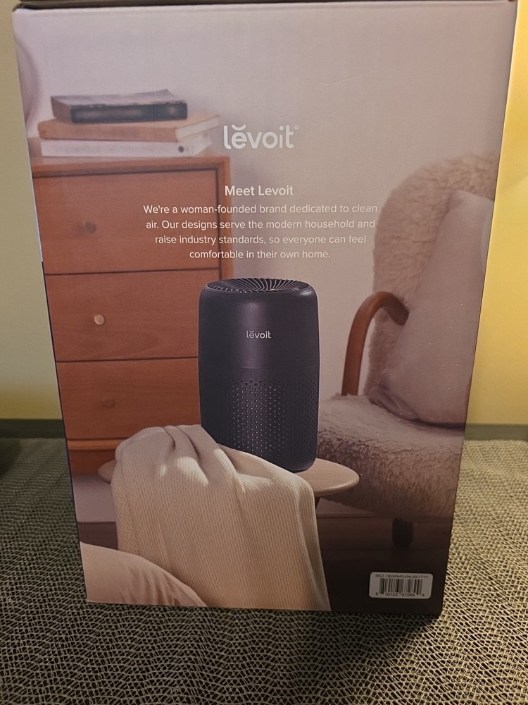 Levoit Core Mini -p Air Purifier, Black, Brand New