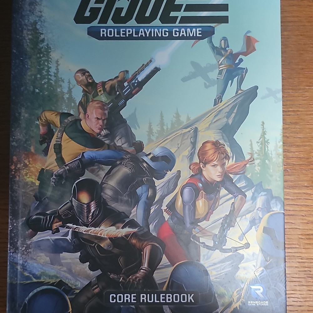 Renegade Game Studios GI Joe Roleplaying Game Core Rulebook