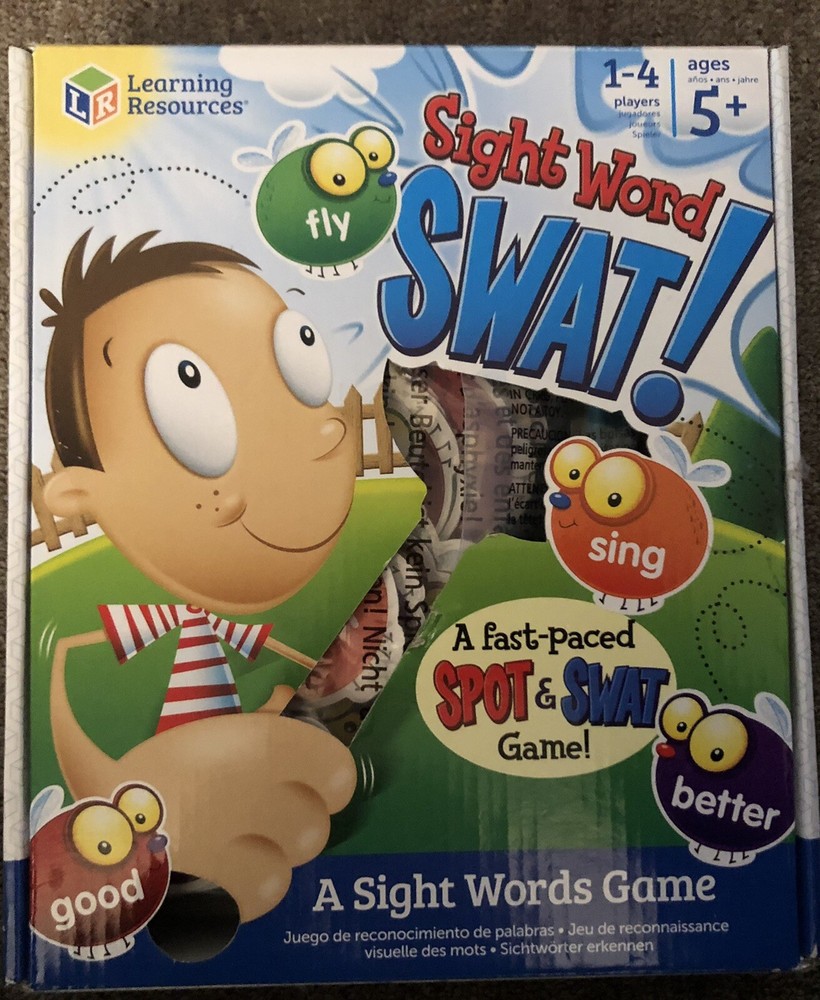 Learning Resources Sight Word Swat a Sight Word Game NIB