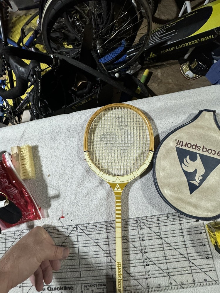 Vintage Le Coq Squash Racket - And Case