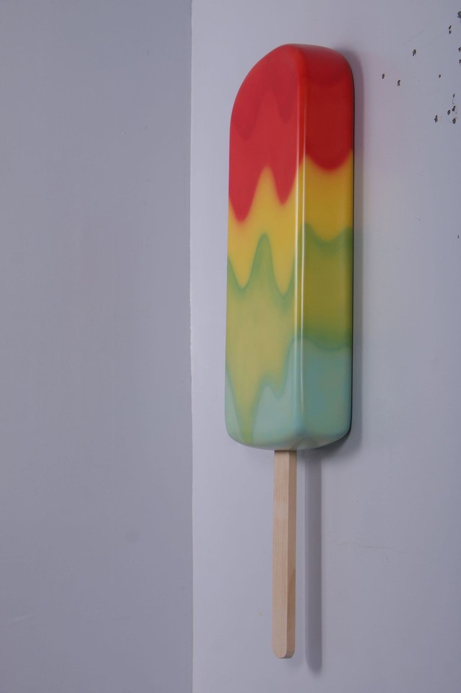 Hanging Rainbow Ice Cream Popsicle Over Sized Statue Restaurant Theme Prop Decor