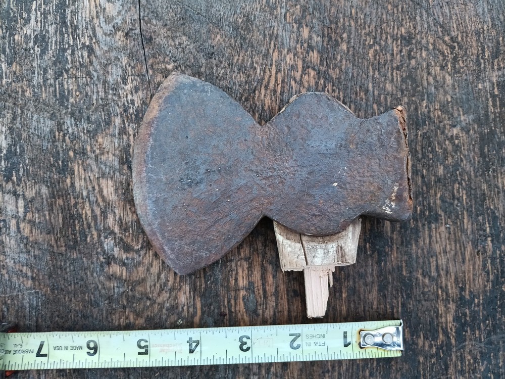 Antique Hatchet Head 1 Lb 11 Oz