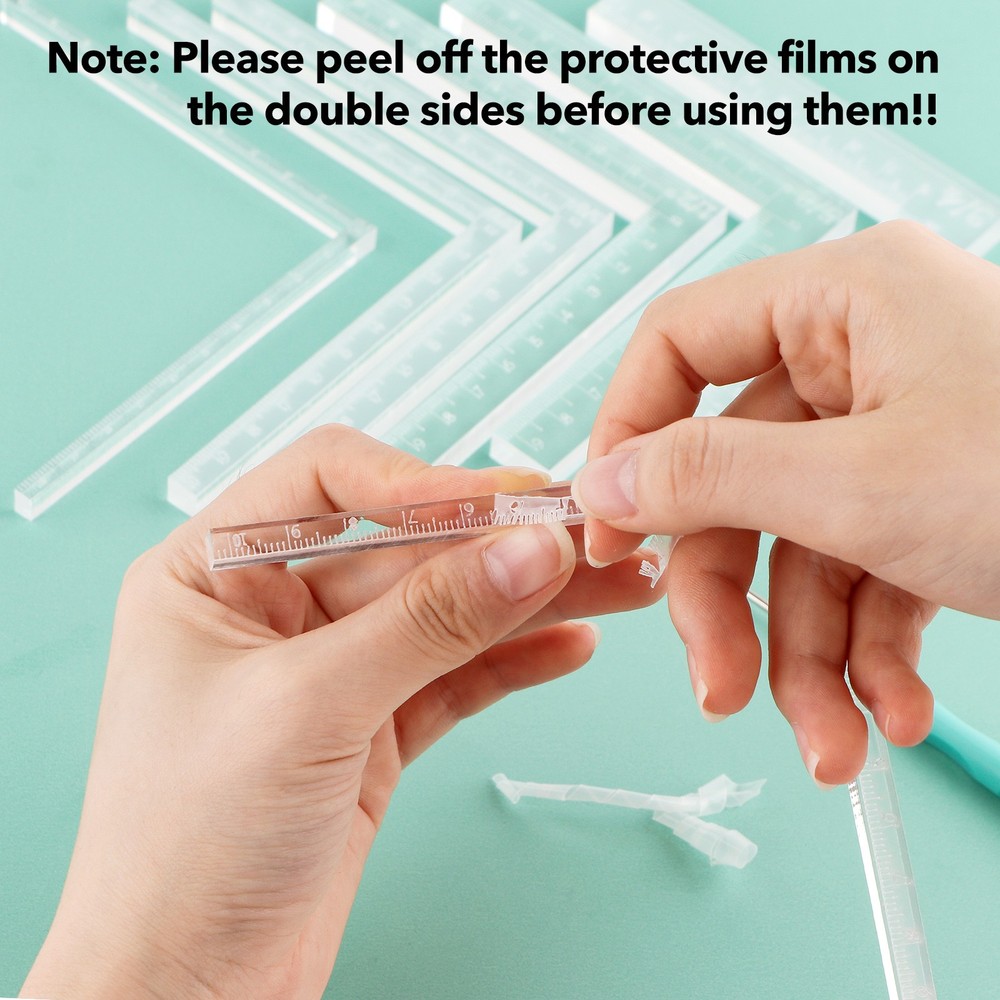 7 Pcs/set Creative Positioning Tools Card Corners Helpers Scrapbooking Tools