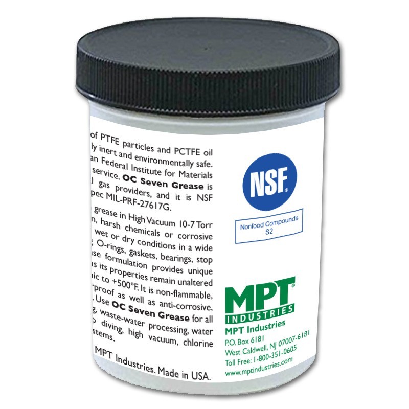 OC® Seven Oxygen Compatible Grease, 16 oz Jar