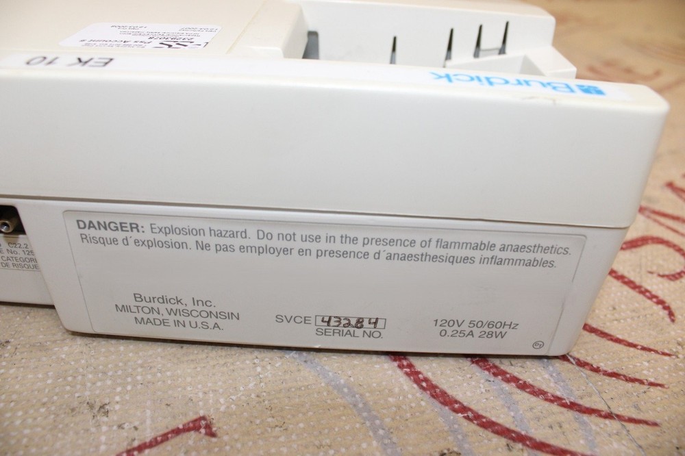 Spacelabs Burdick Model EK10 ECG