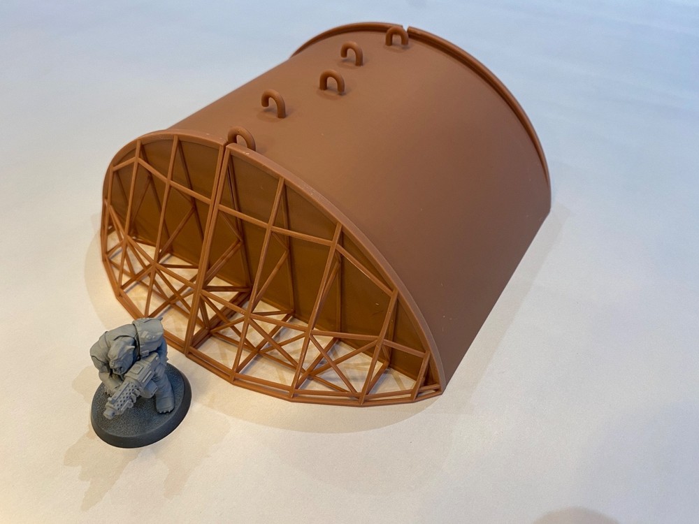 Warhammer 40k scenery Hangar/Generator/Cylo