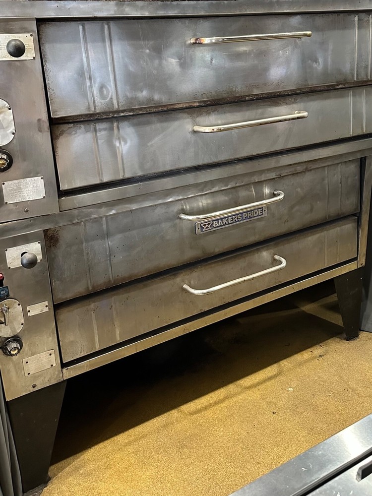 Bakers Pride Double Stack Gas Oven