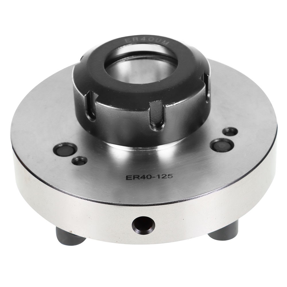 ER40 Collet Chuck Diameter Compact Lathe Tool Stud 5/8" For Milling Lathe 125mm