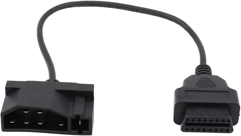MOTOKU Replacement for Ford 7 pin OBD1 to OBD2 Adapter Code Reader Scanner...