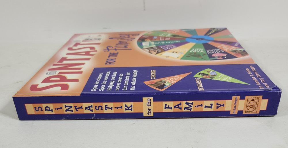 Spintastik Chore Chart Game for Kids Daily Routine Visual Schedule Checklist