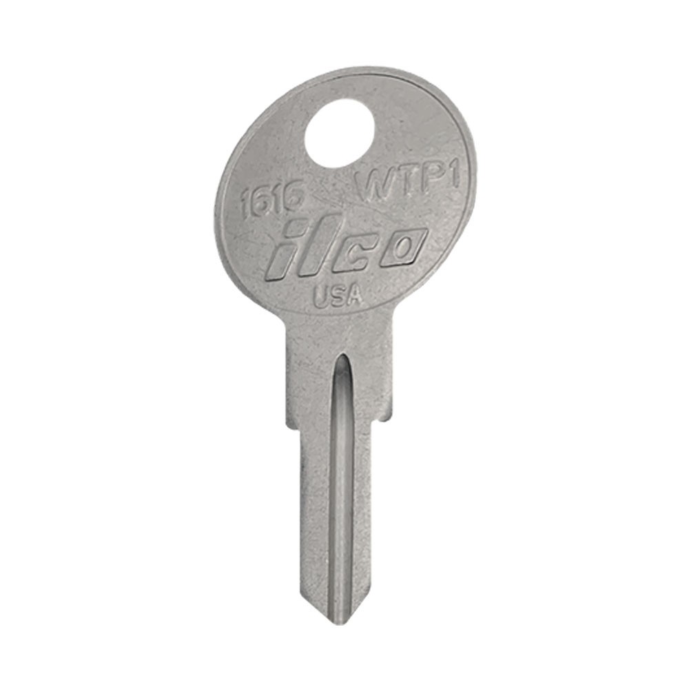 WTP1 / 1616 Key Blank Nickel