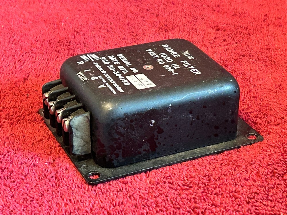 AVTECH CORP 1020 HZ RANGE FILTER P/N 828-1