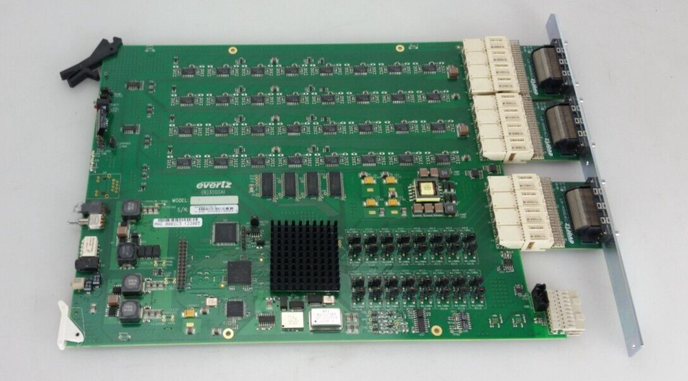 Evertz 3000MVP-AI AES Audio Input Module Card with Backplane