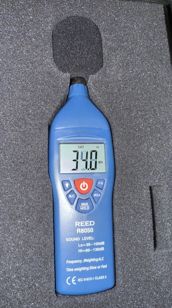 Reed Instruments R8050 Type 2 Sound Level Meter
