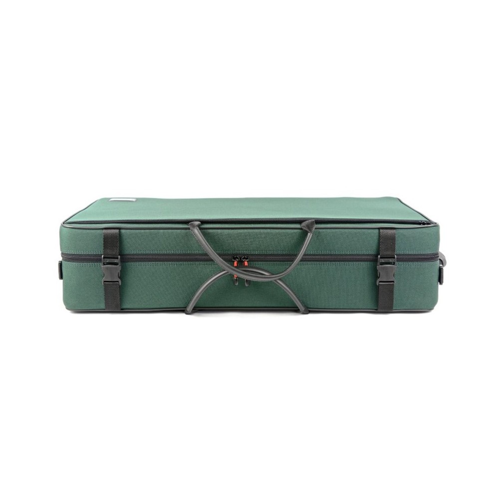 Bam classic double violin/viola case -green