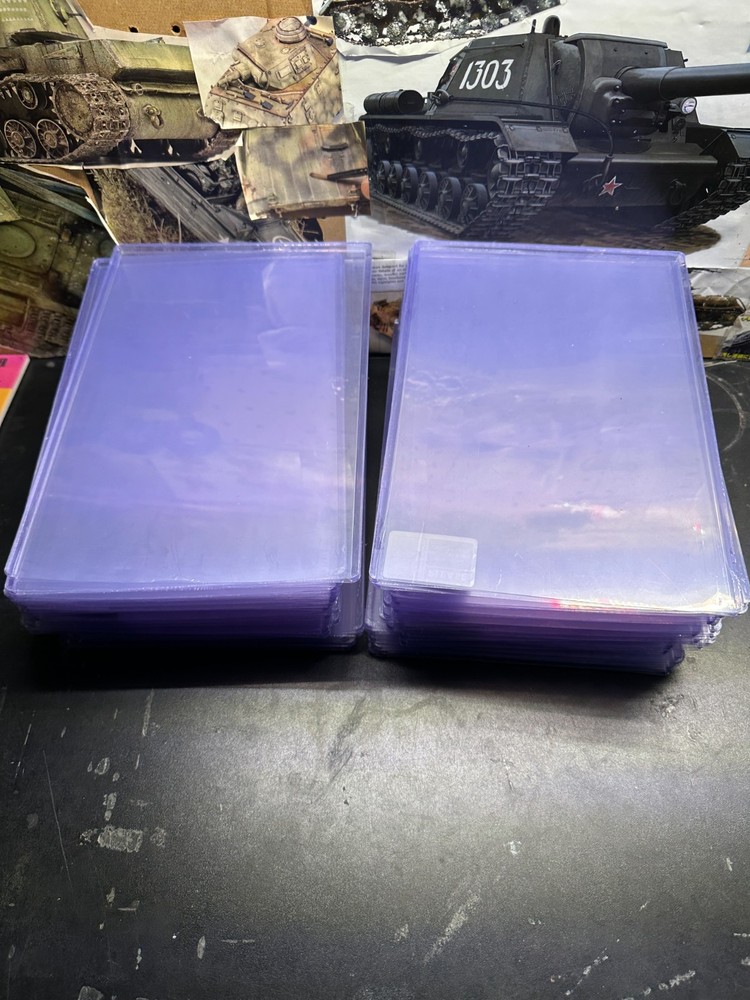 Plastic Hard Case Comic Book Covers x10 - 7 5/8" x 11"