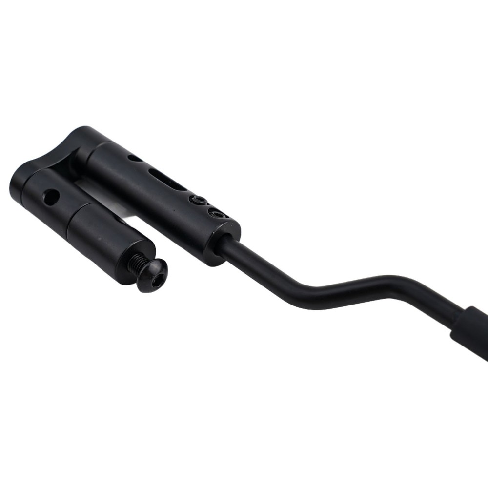 Adjustable Front and Rear Mount Bow String Suppressor for Enhanced Control