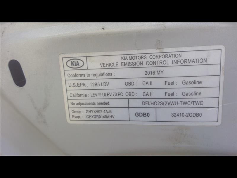 A/C Selector Switch fits 2016 Kia Optima manual temperature control ID 972