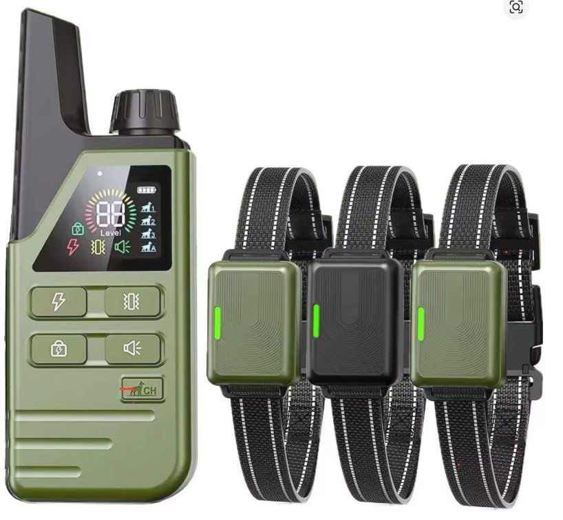 Rechargeable Dog Training Collar with Remote – Multi-Dog Control System