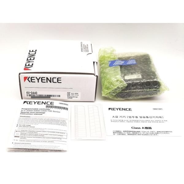 KEYENCE KV-DA40 PLC Analog Output Module NEW