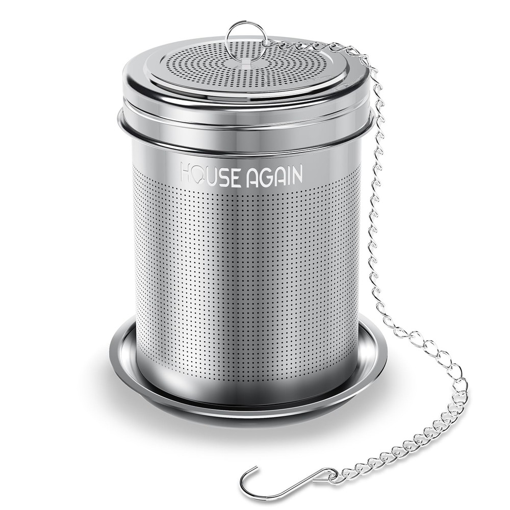 House Again Tea Infuser, Extra Fine Mesh Strainers for Small x 1, Silver