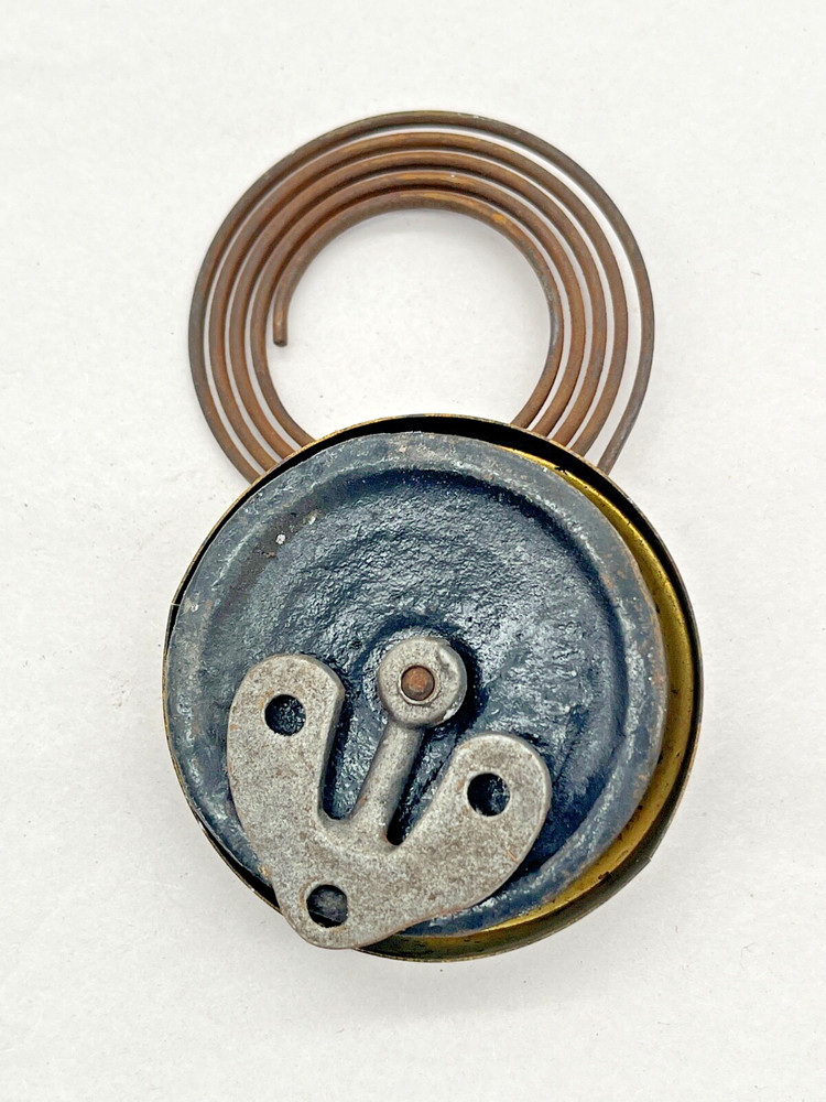 Gong from a New Haven Clock Round 2 5/8" (CM88-9781)