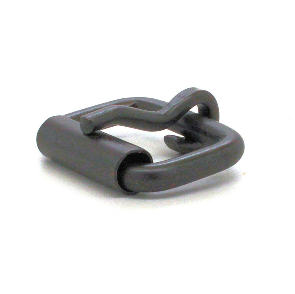 Single Prong Roller Buckle Black 1" 1419-13