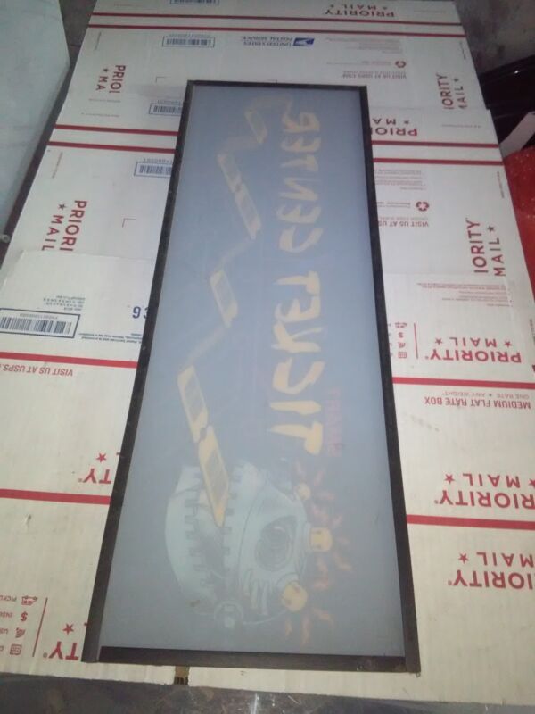 smart ticket center arcade plexi marquee #2