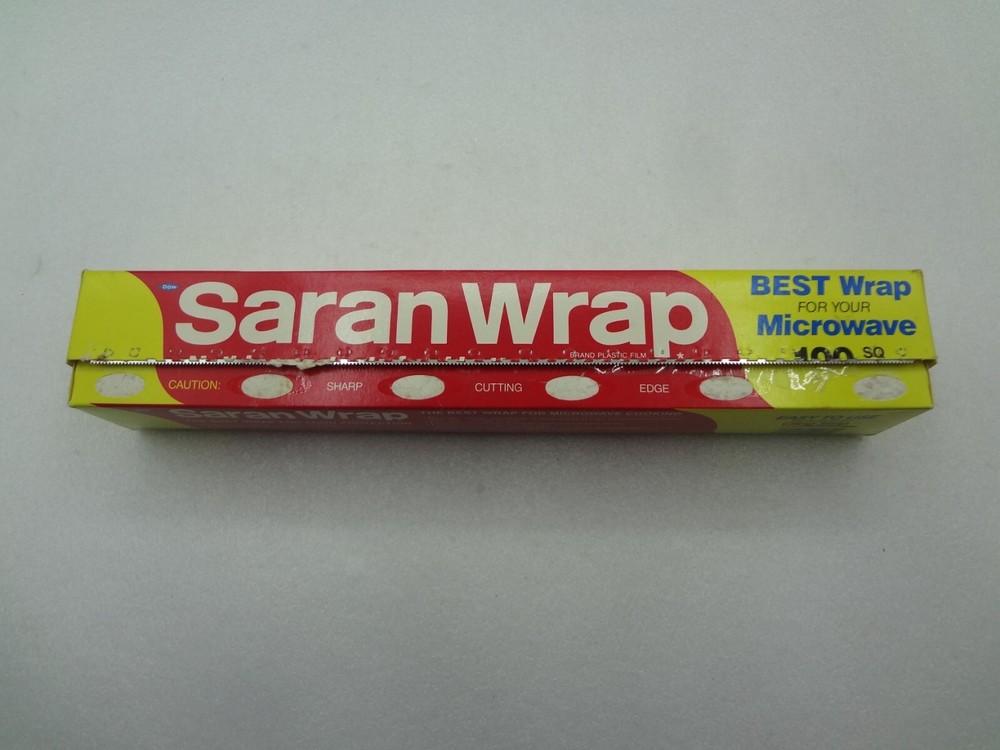 Dow Saran Wrap Plastic Wrap 1989