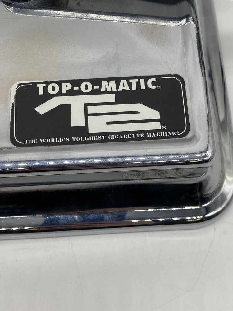 Top-O-Matic Cigarette Machine T2 Rolling Machine Working