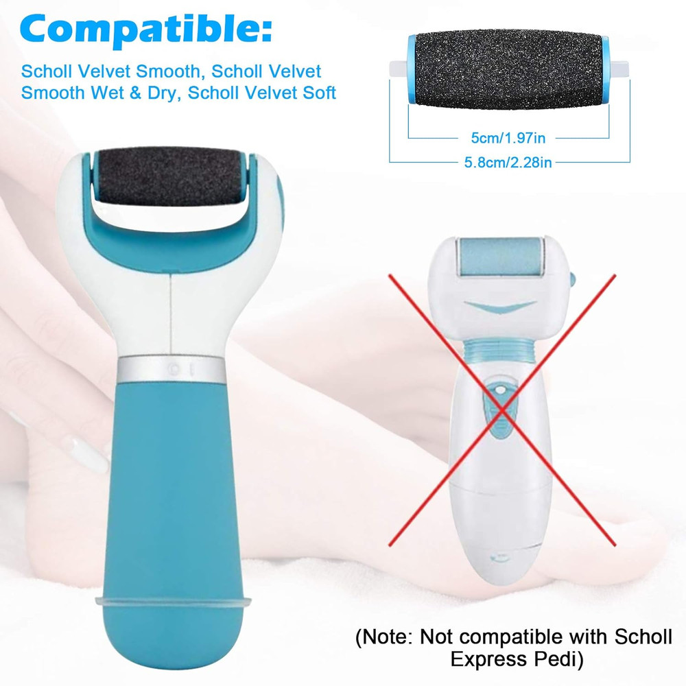 [10/20Pcs] Pedi Replacement Rollers ​Compatible with Amope Pedi Perfect Refills
