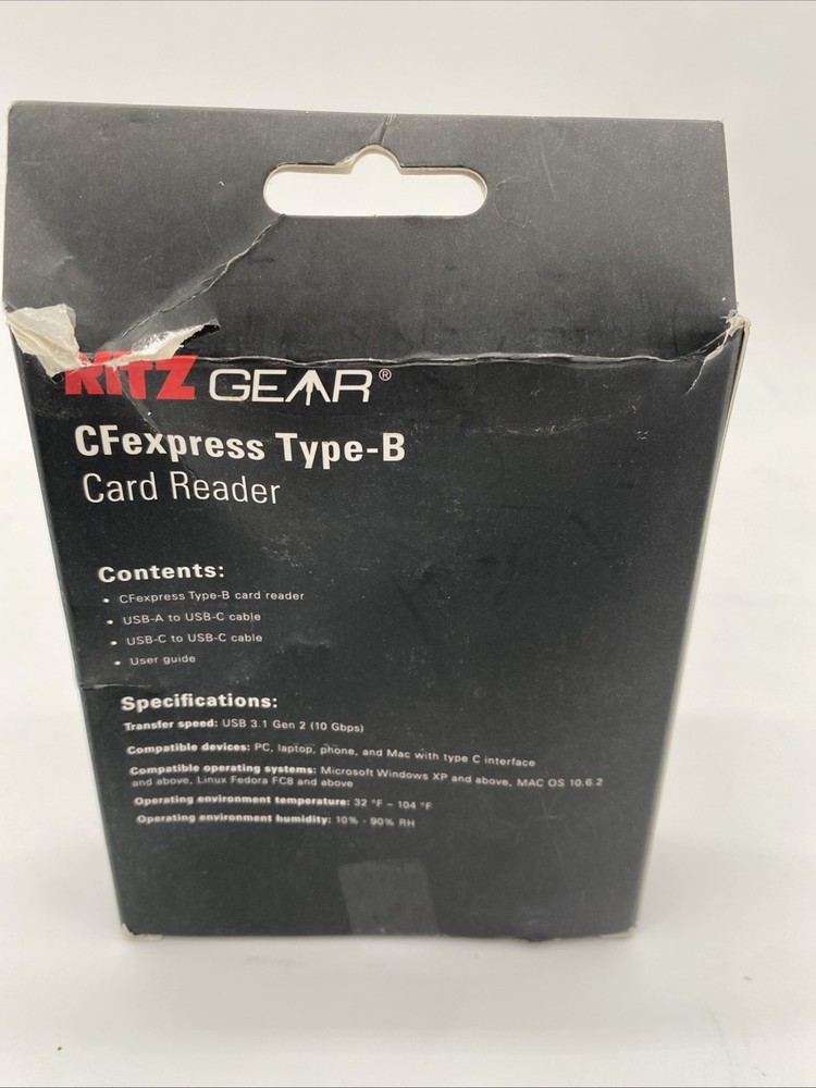 Ritz Gear Cfexpress Type-B Card Reader