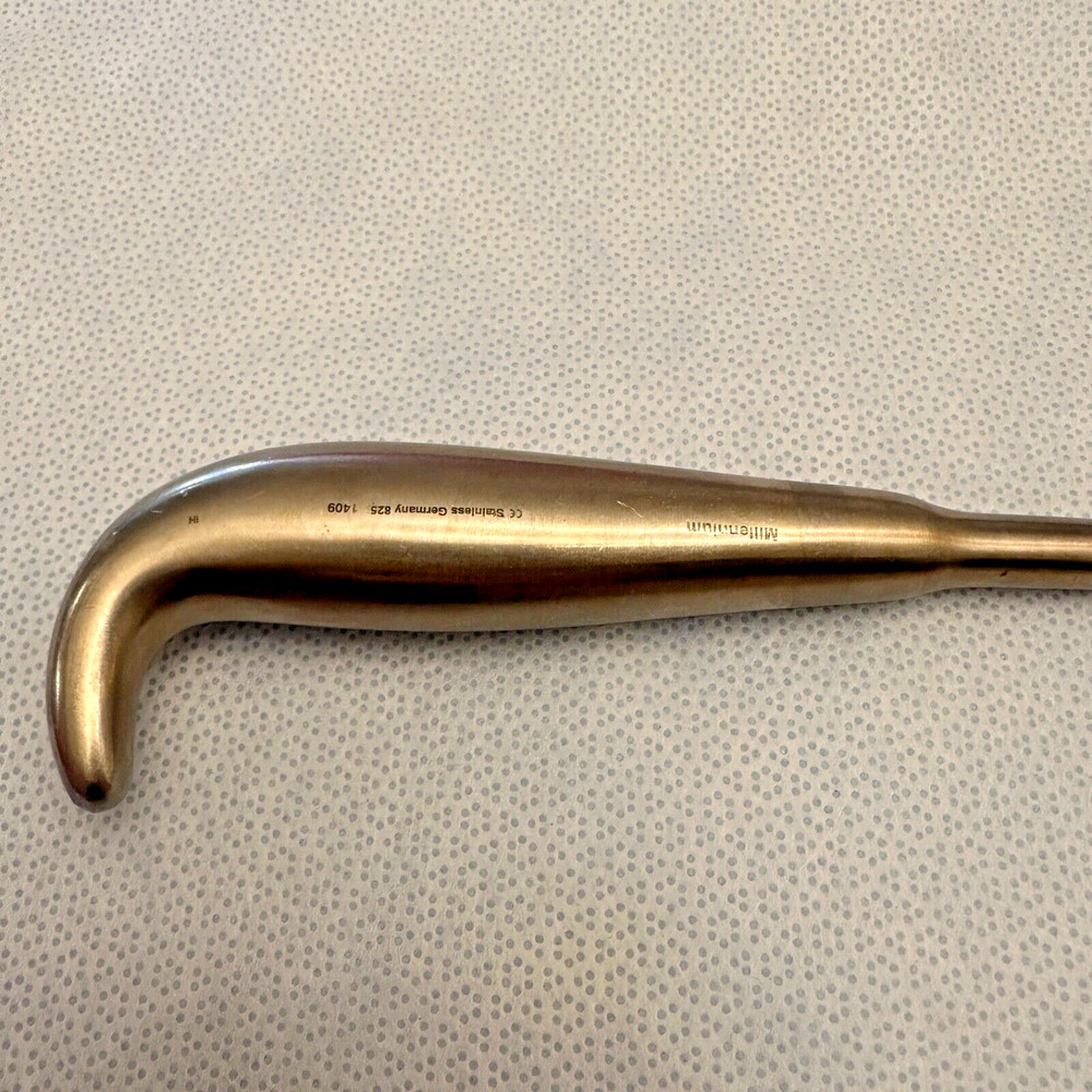 Millennium Surgical gs 45.4440 Bone Hook 9″ large 25mm sharp