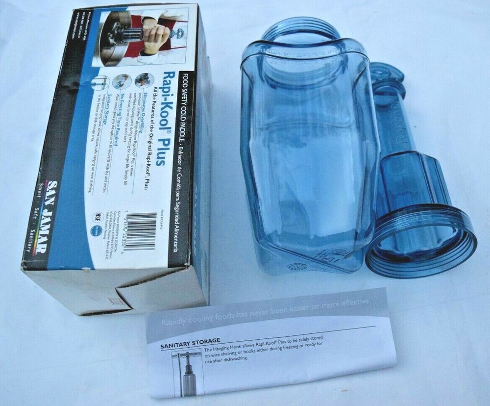 San Jamar Rapi-Kool Plus Food Safety Cold Paddle 64oz