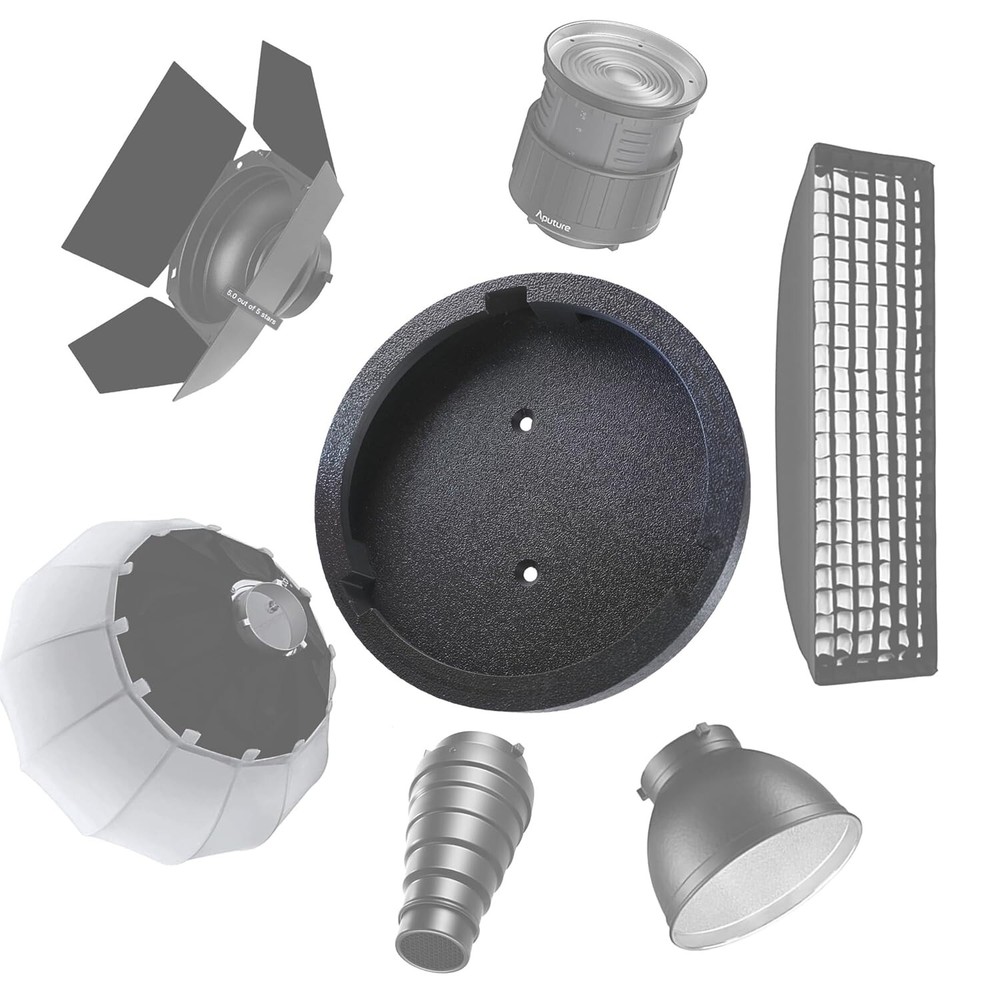 Bowens Wall Mount Plate - FAST Access - Photo/Video Studio Storage Bracket